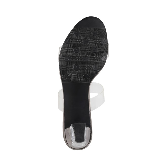 Mochi Women Gun-metal Casual Sandals (SKU: 40-802508-29-37)