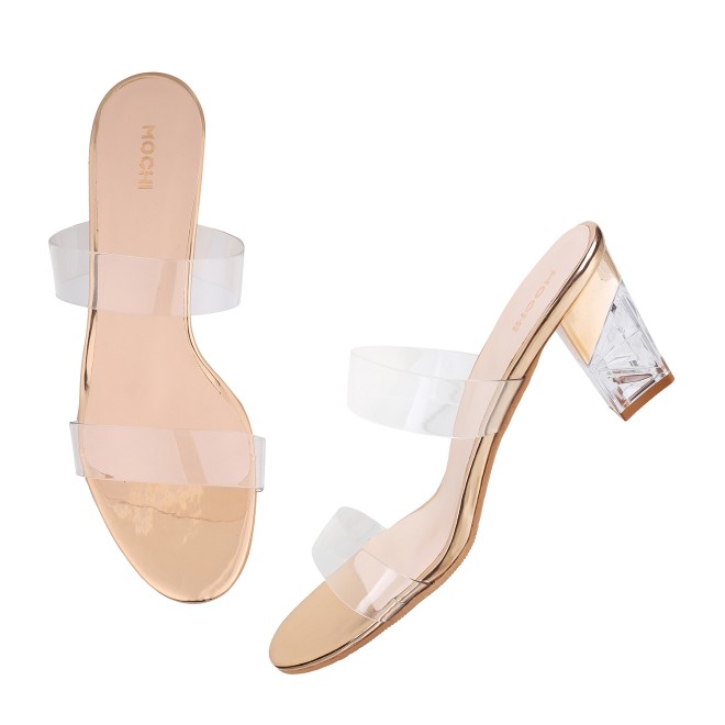 Mochi Women Peach Casual Sandals (SKU: 40-802508-80-37)