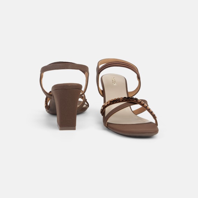 Mochi Women Brown Casual Sandals (SKU: 40-902442-12-38)