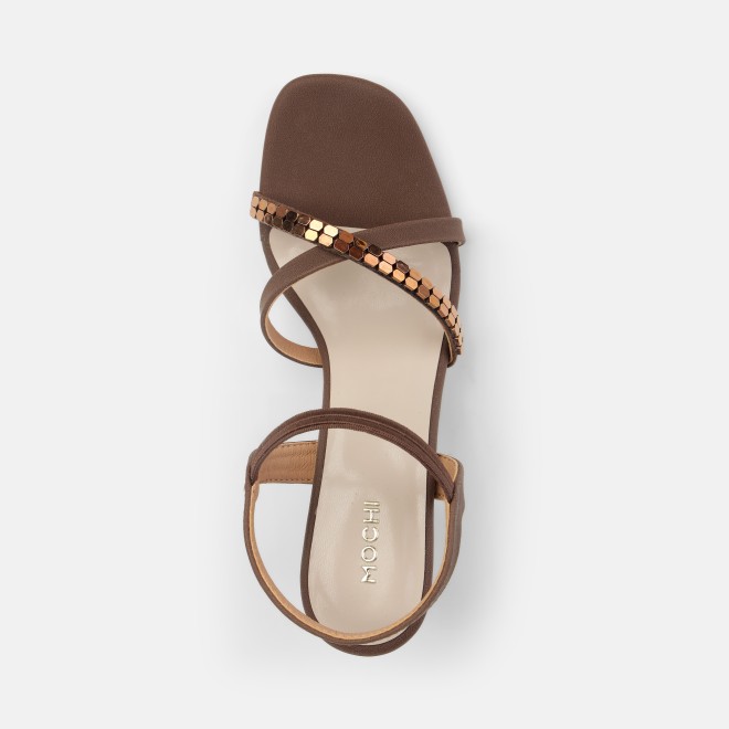 Mochi Women Brown Casual Sandals (SKU: 40-902442-12-38)