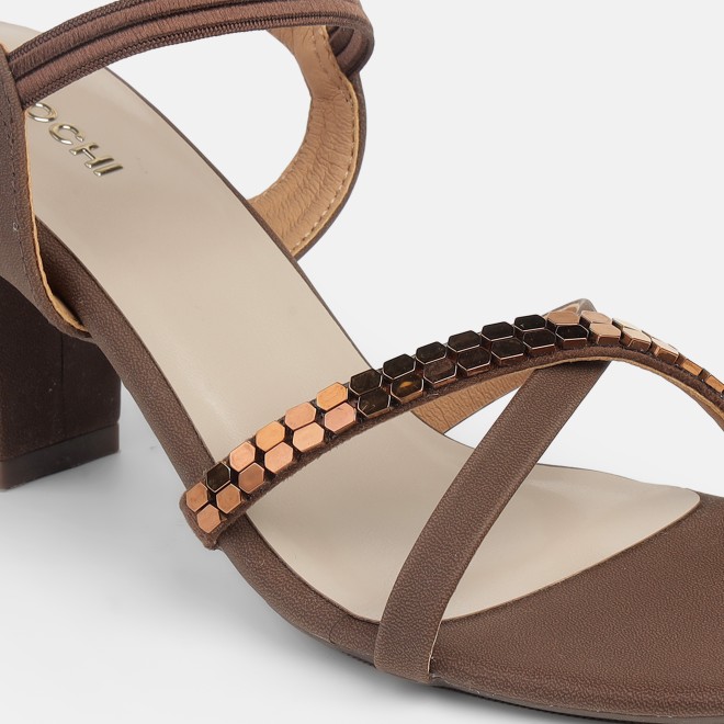 Mochi Women Brown Casual Sandals (SKU: 40-902442-12-38)
