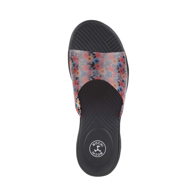 Mochi Women Black Casual Sandals (SKU: 41-145-11-37)