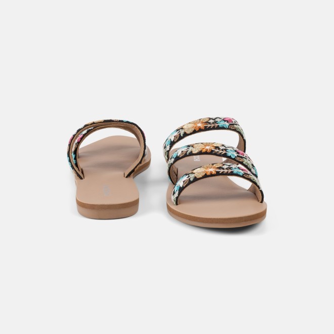 Mochi Women Black Casual Slip Ons (SKU: 41-170-11-36)
