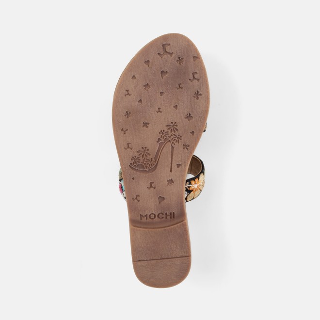 Mochi Women Black Casual Slip Ons (SKU: 41-170-11-36)