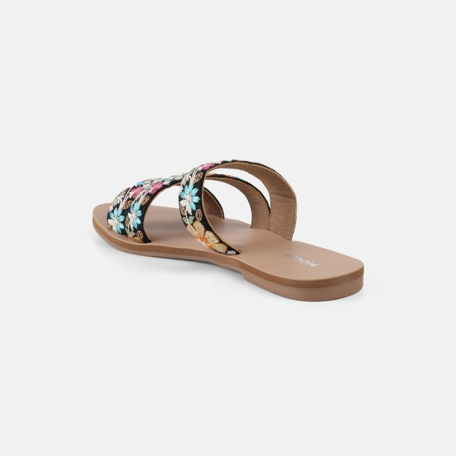Mochi Women Black Casual Slip Ons (SKU: 41-170-11-36)