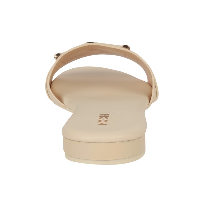 Mochi Women Beige Casual Slides (SKU: 41-287-20-37)