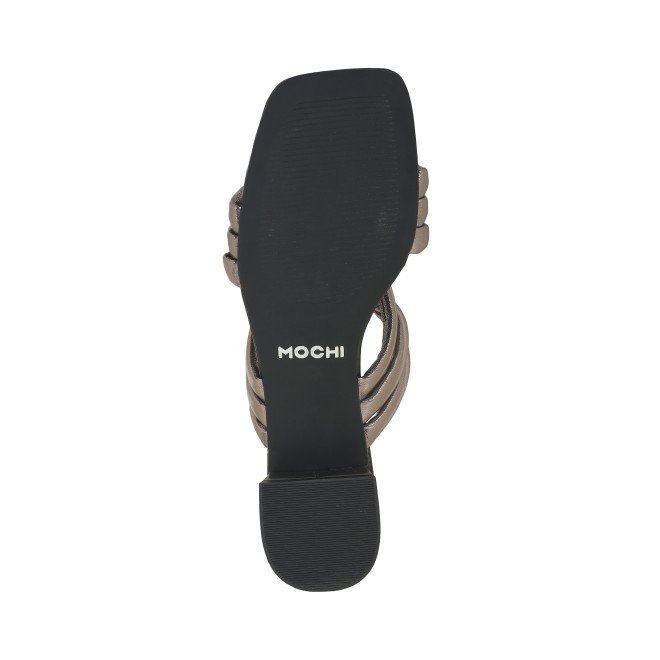 Mochi Women Gun-Metal Casual Slip Ons (SKU: 41-325-29-37)