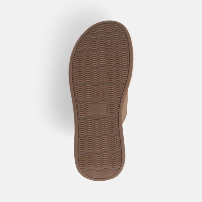 Mochi Women Beige Casual Slip Ons (SKU: 41-363-20-36)