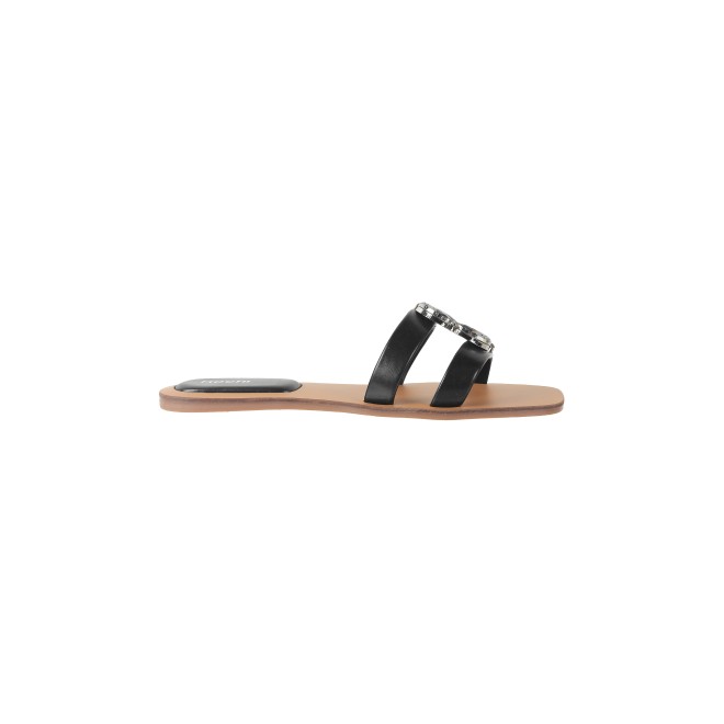 Mochi Women Black Casual Slip Ons (SKU: 41-374-11-36)