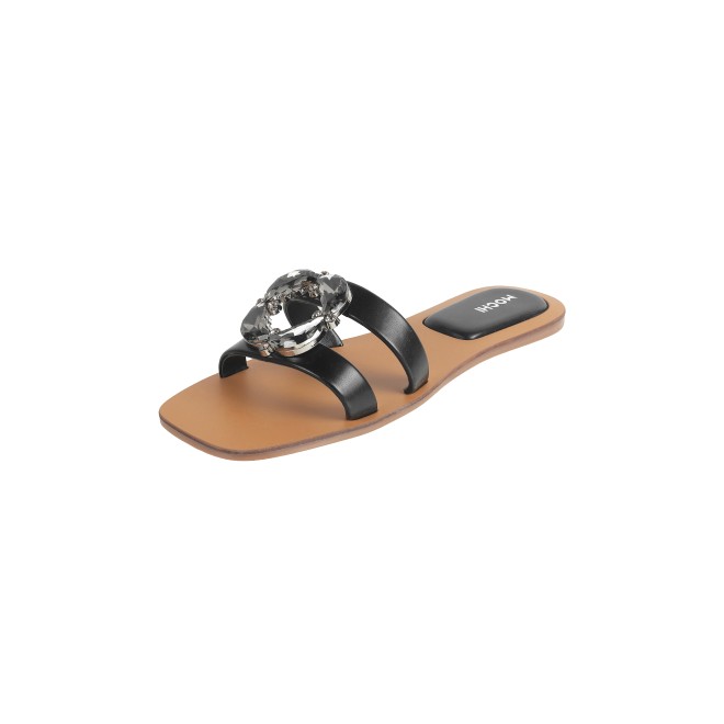Mochi Women Black Casual Slip Ons (SKU: 41-374L-11-42)