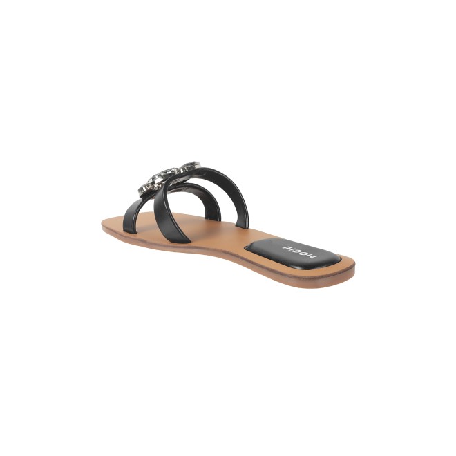 Mochi Women Black Casual Slip Ons (SKU: 41-374L-11-42)