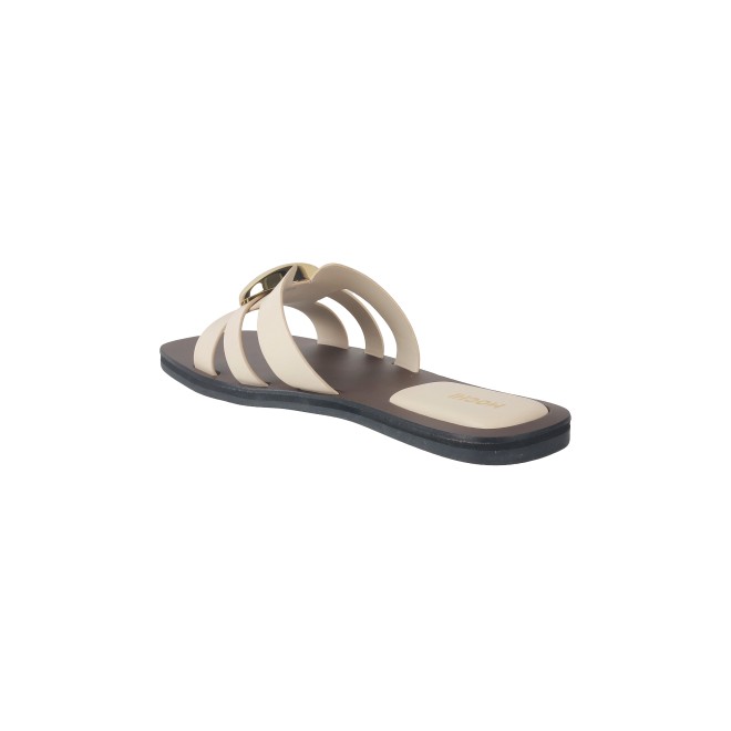Mochi Women Beige Casual Slippers (SKU: 41-375L-20-42)