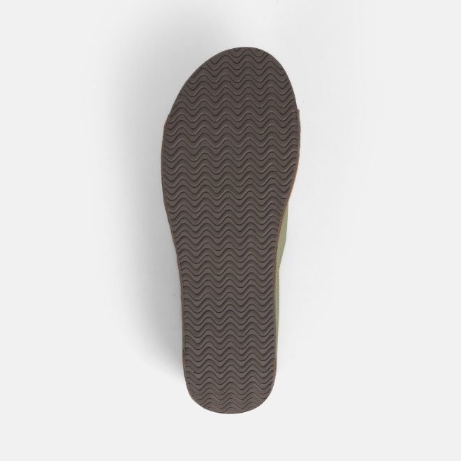 Mochi Women Green Casual Slip Ons (SKU: 41-379-21-37)