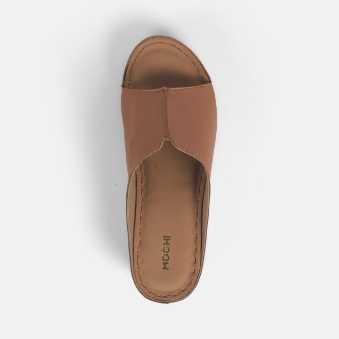 Mochi Women Beige Casual Slip Ons (SKU: 41-379-20-37)
