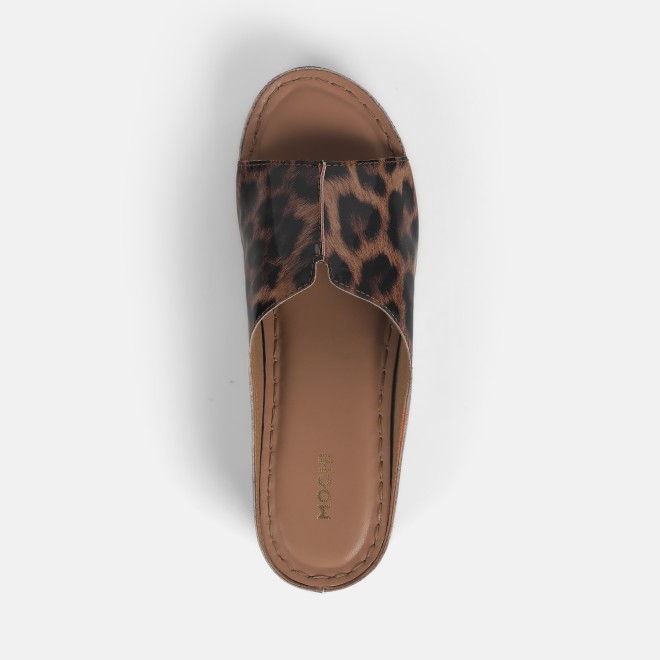 Mochi Women Tan Casual Slip Ons (SKU: 41-379-23-37)