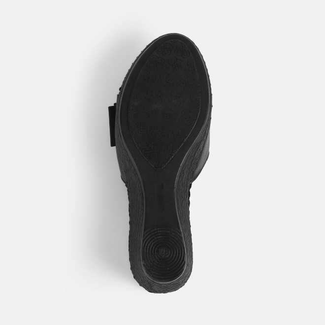 Mochi Women Black Casual Slip Ons (SKU: 41-380-11-36)