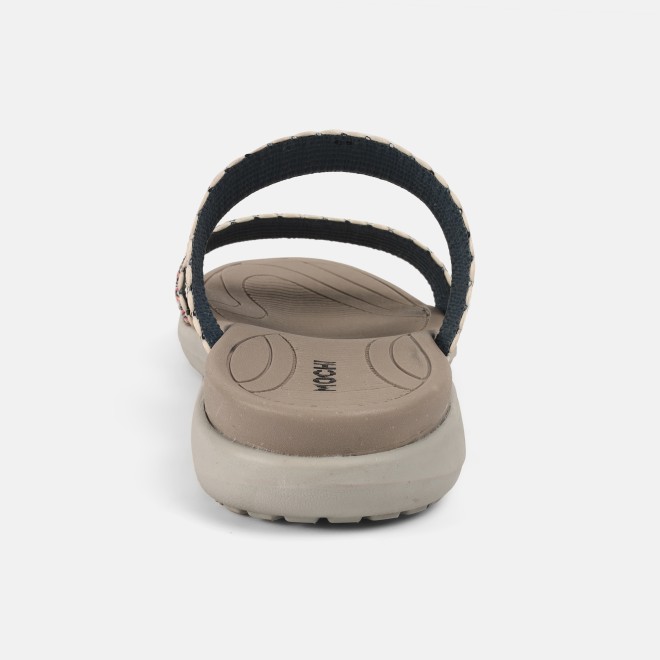 Mochi Women Grey Casual Slip Ons (SKU: 41-391-14-36)