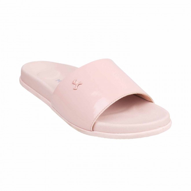 Mochi Women Pink Casual Slip Ons (SKU: 41-3996-24-36)