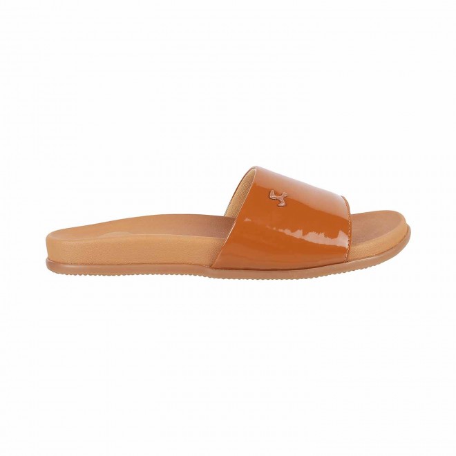 Mochi Women Tan Casual Slip Ons (SKU: 41-3996-23-36)