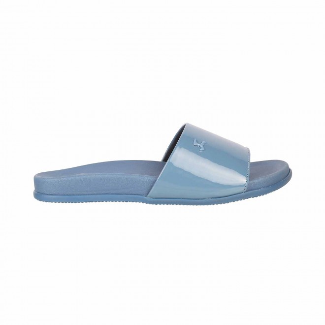 Mochi Women Blue Casual Slip Ons (SKU: 41-3996-45-36)