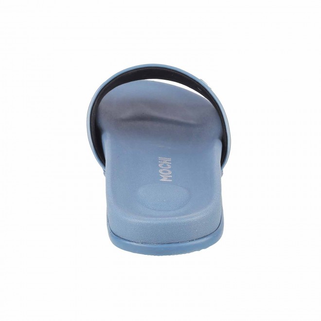 Mochi Women Blue Casual Slip Ons (SKU: 41-3996-45-36)