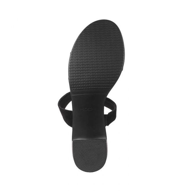 Mochi Women Black Casual Slip Ons (SKU: 41-4013-11-36)