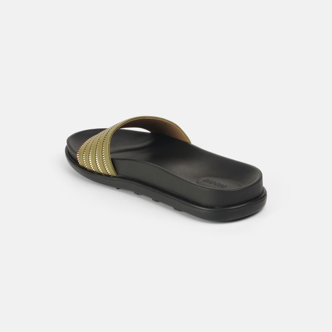 Mochi Women Green Casual Slip Ons (SKU: 41-402-21-37)