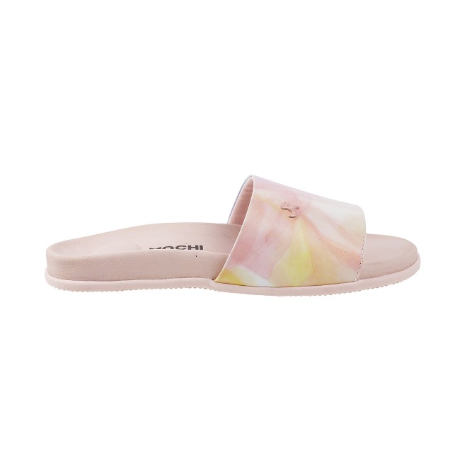 Mochi Women Pink Casual Slip Ons (SKU: 41-4066-24-36)
