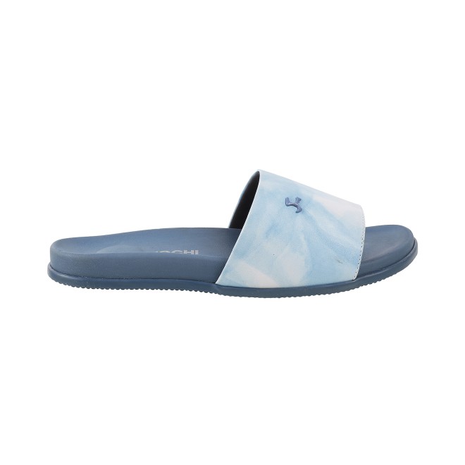 Mochi Women Blue Casual Slip Ons (SKU: 41-4066-45-36)