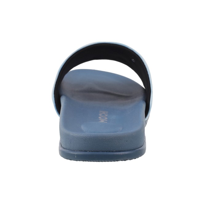 Mochi Women Blue Casual Slip Ons (SKU: 41-4066-45-36)