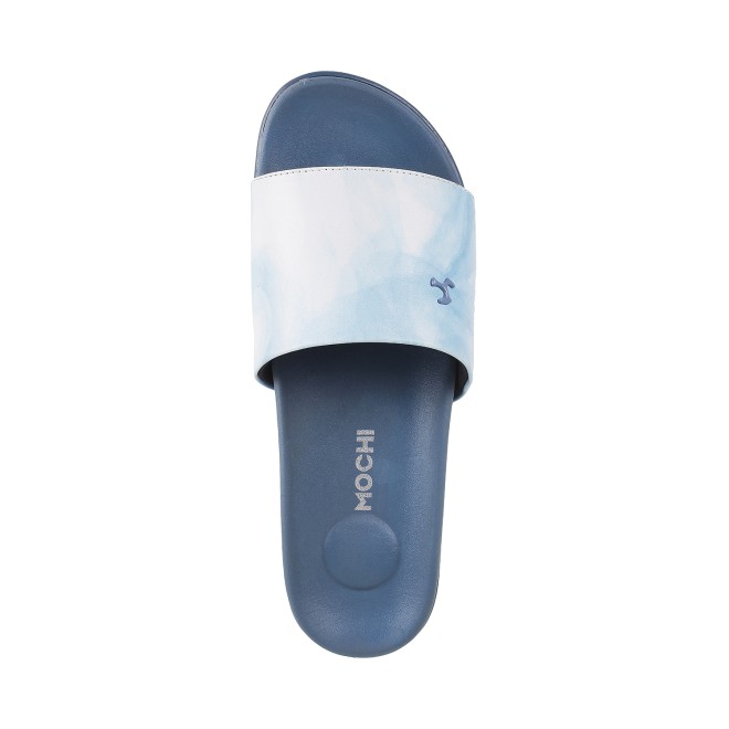 Mochi Women Blue Casual Slip Ons (SKU: 41-4066-45-36)