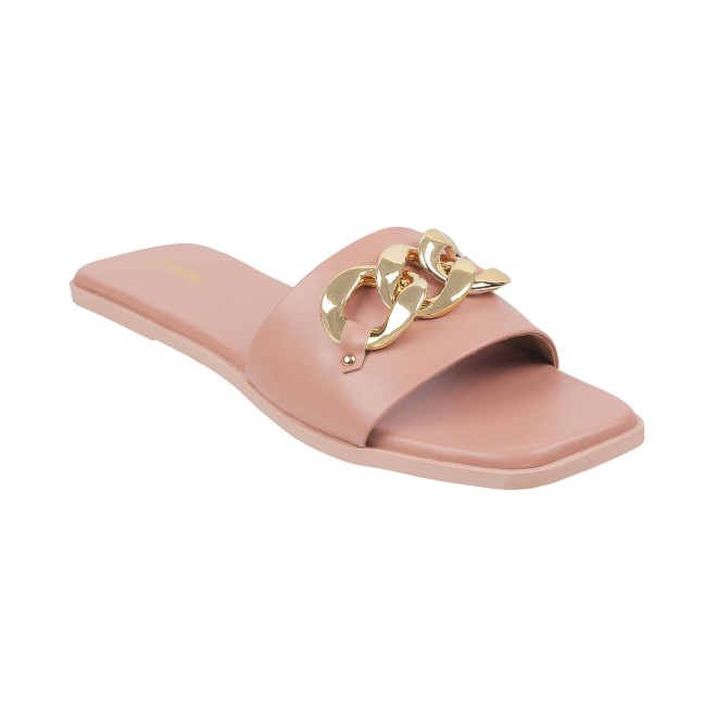 Mochi Women Pink Casual Slippers (SKU: 41-4157-24-36)