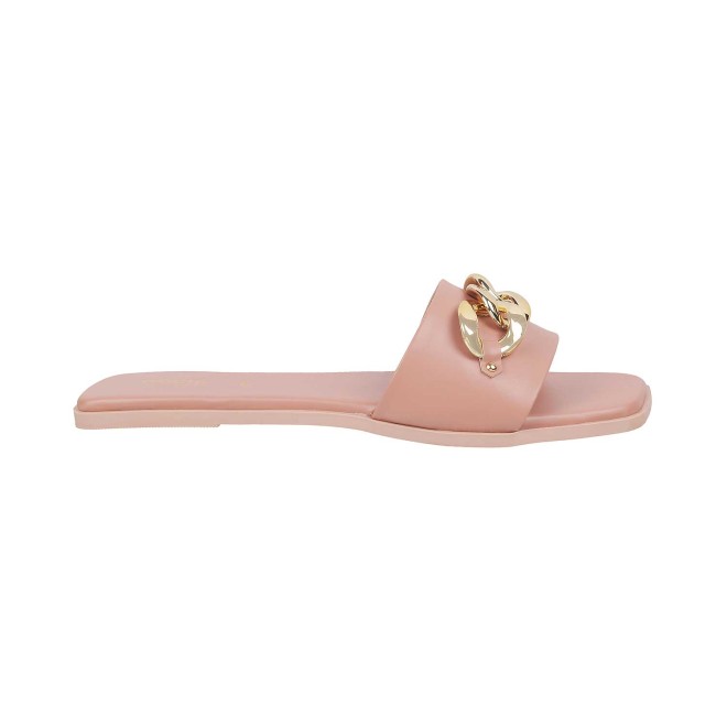 Mochi Women Pink Casual Slippers (SKU: 41-4157-24-36)