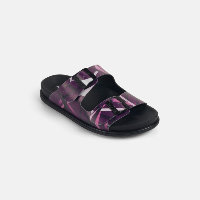 Mochi Women Purple Casual Slippers