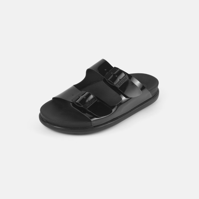 Mochi Women Black-pat Casual Slippers (SKU: 41-428-31-36)