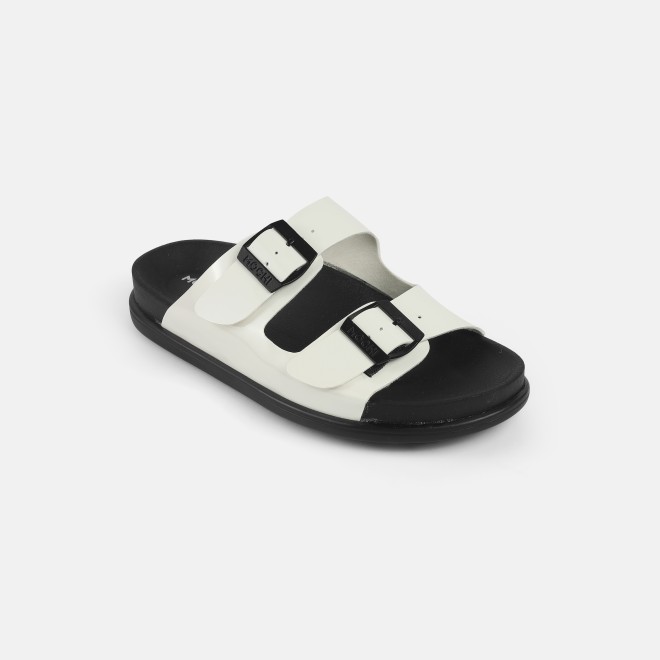 Mochi Women White Casual Slippers (SKU: 41-428-16-37)
