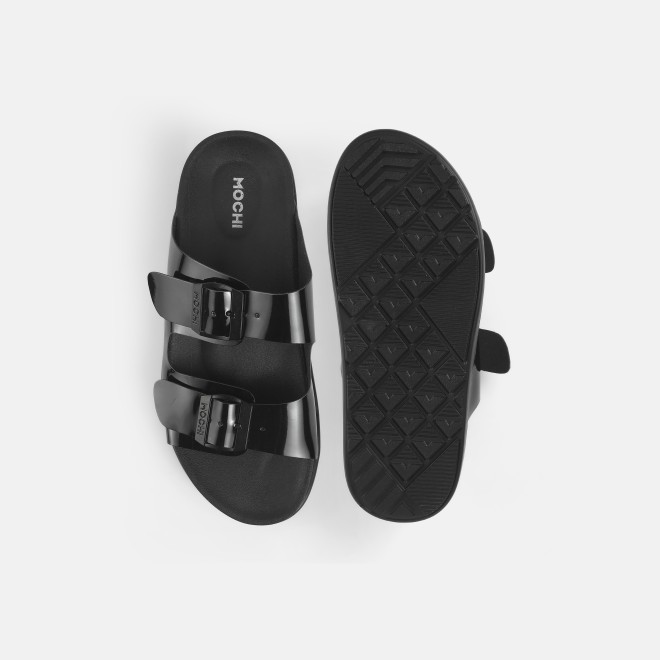 Mochi Women Black-pat Casual Slippers (SKU: 41-428-31-36)