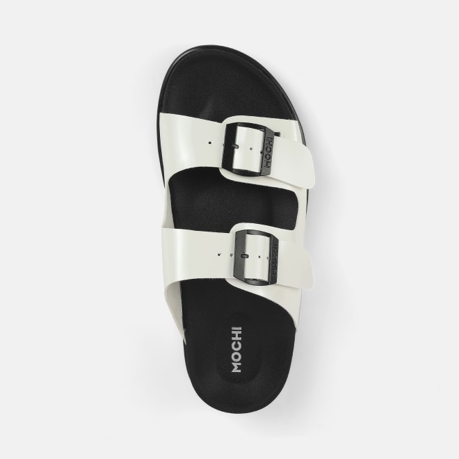Mochi Women White Casual Slippers (SKU: 41-428-16-37)