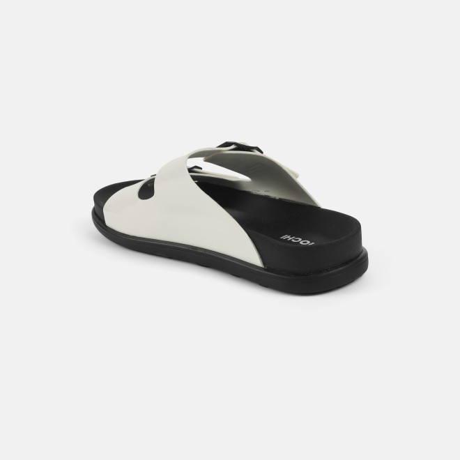 Mochi Women White Casual Slippers (SKU: 41-428-16-37)