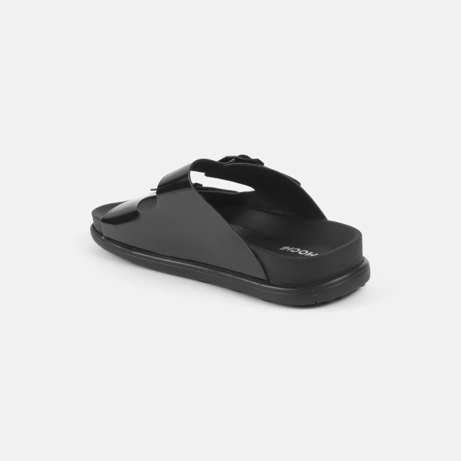 Mochi Women Black-pat Casual Slippers (SKU: 41-428-31-36)