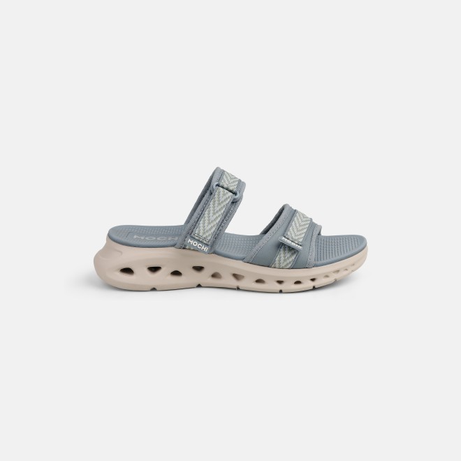 Mochi Women Light-blue Casual Slip Ons (SKU: 41-431-32-36)