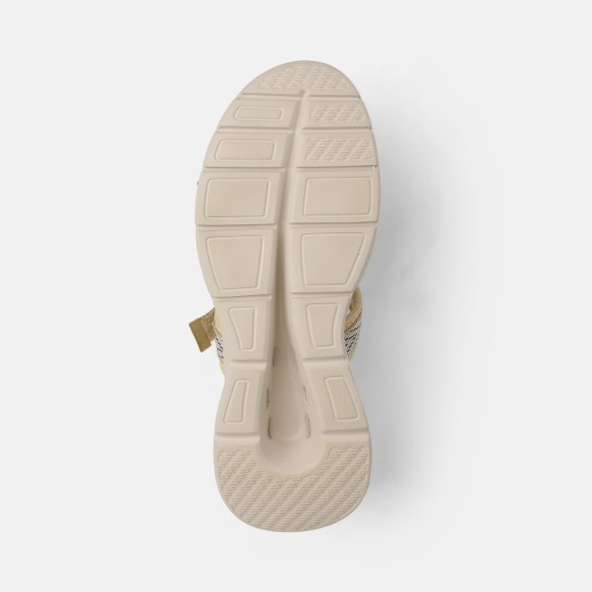 Mochi Women Beige Casual Slip Ons (SKU: 41-431-20-36)