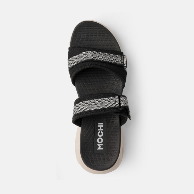 Mochi Women Black Casual Slip Ons (SKU: 41-431-11-36)