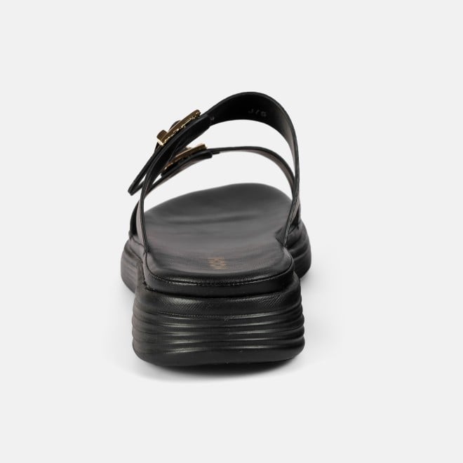 Mochi Women Black Casual Slip Ons (SKU: 41-432-11-37)