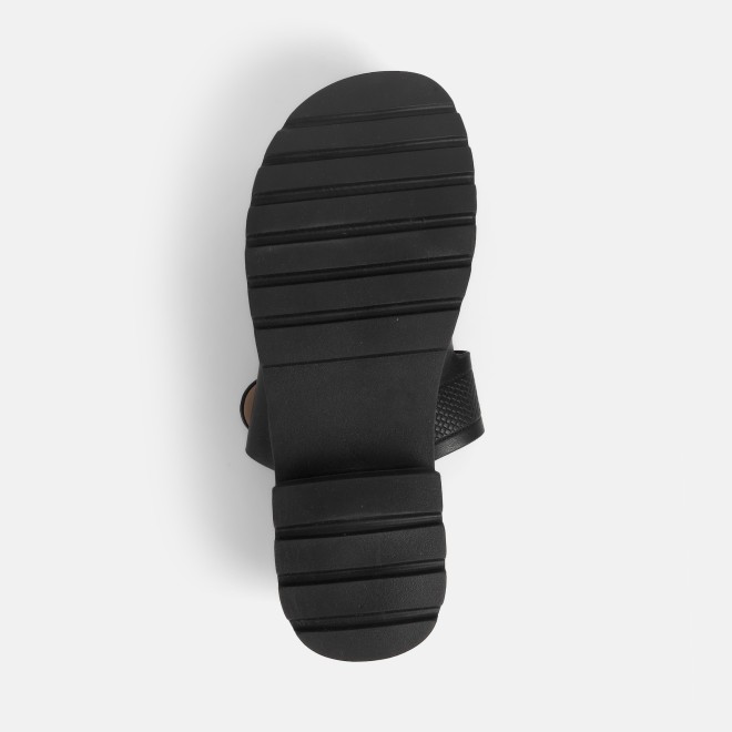 Mochi Women Black Casual Slip Ons (SKU: 41-434-11-36)