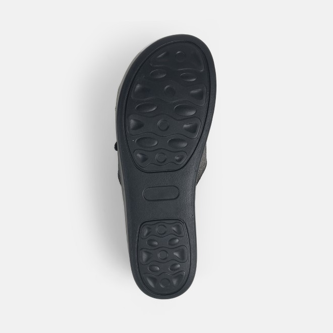 Mochi Women Gun-Metal Casual Slip Ons (SKU: 41-437-29-36)