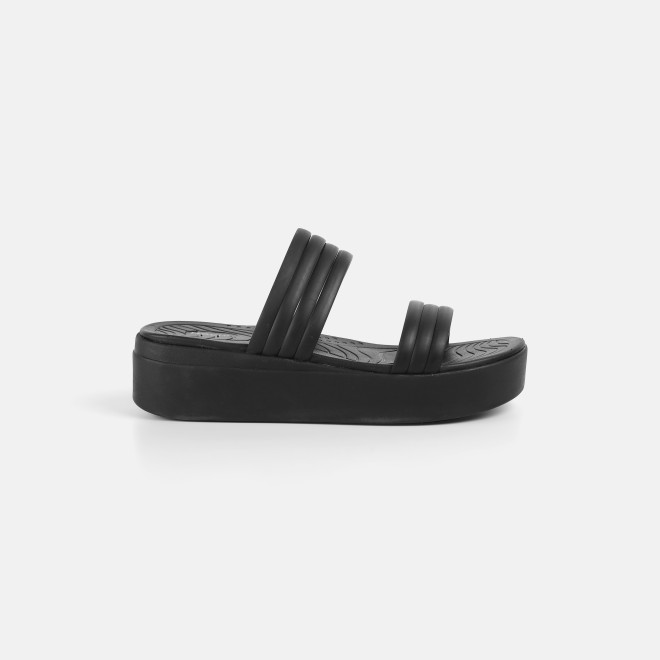 Mochi Women Black Casual Slip Ons (SKU: 41-474-11-36)