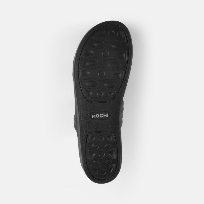 Mochi Women Black Casual Slip Ons (SKU: 41-474-11-36)