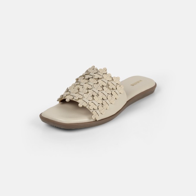 Mochi Women Beige Casual Slip Ons (SKU: 41-480-20-36)