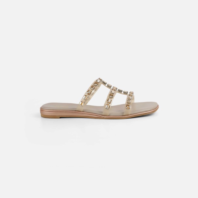 Mochi Women Antic-gold Casual Slip Ons (SKU: 41-481L-28-42)